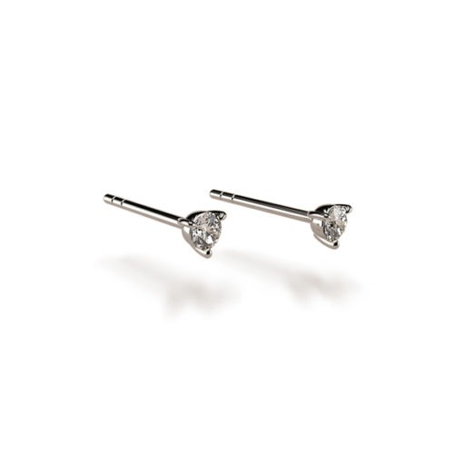Moissanite Studs (Very Small) An
