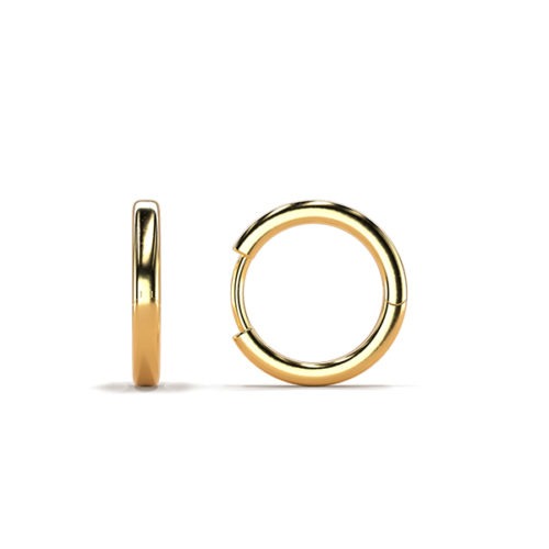 Gold Huggie Earrings (Small) Sd Yellow Gold