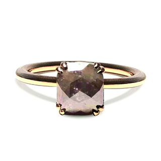 Red Rustic Cushion Cut Diamond With A Double Cat Claw Setting Rose Gold.jpg